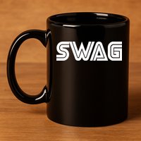 Old School Swag Logo 11oz C Handle Ceramic Mug