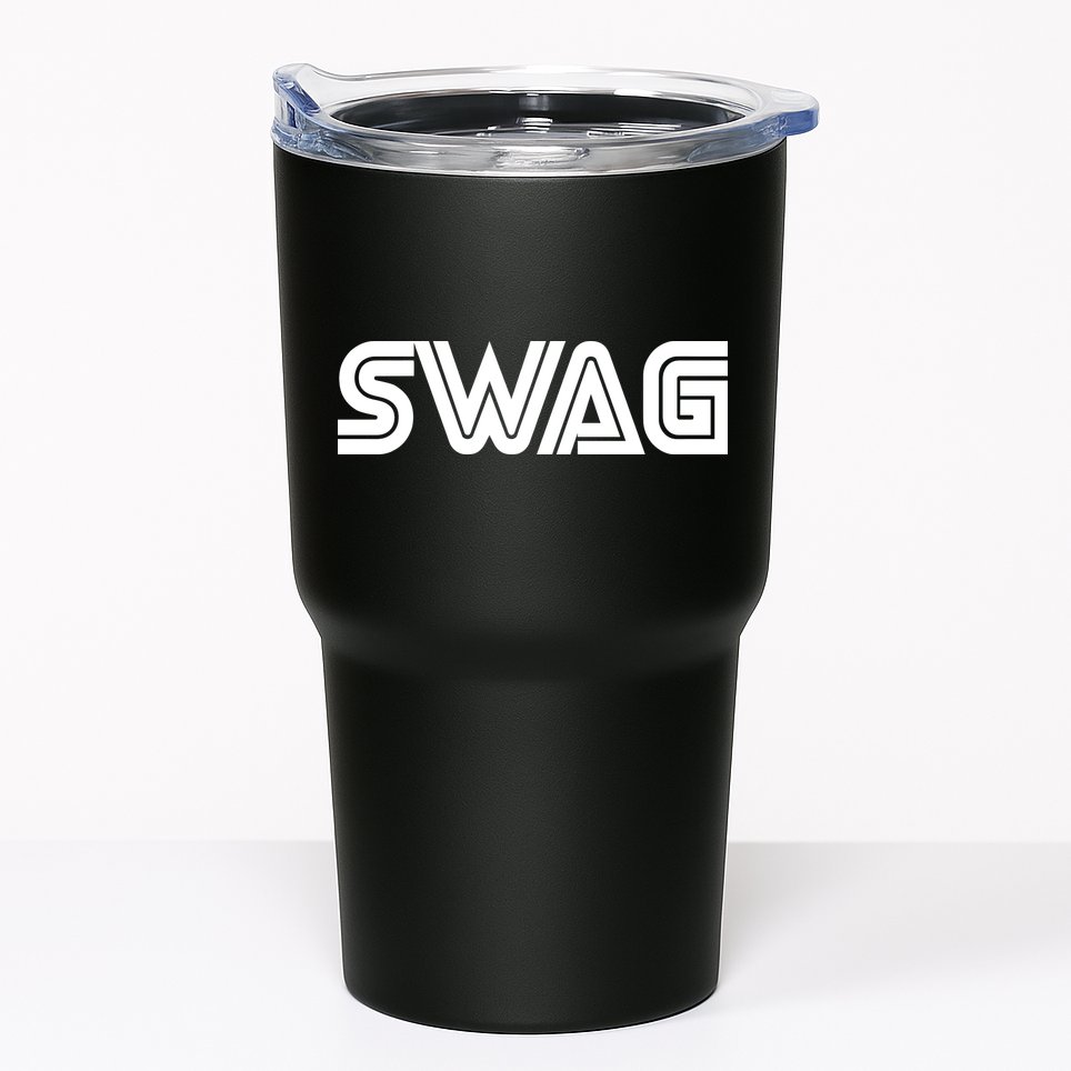 Old School Swag Logo Tumbler