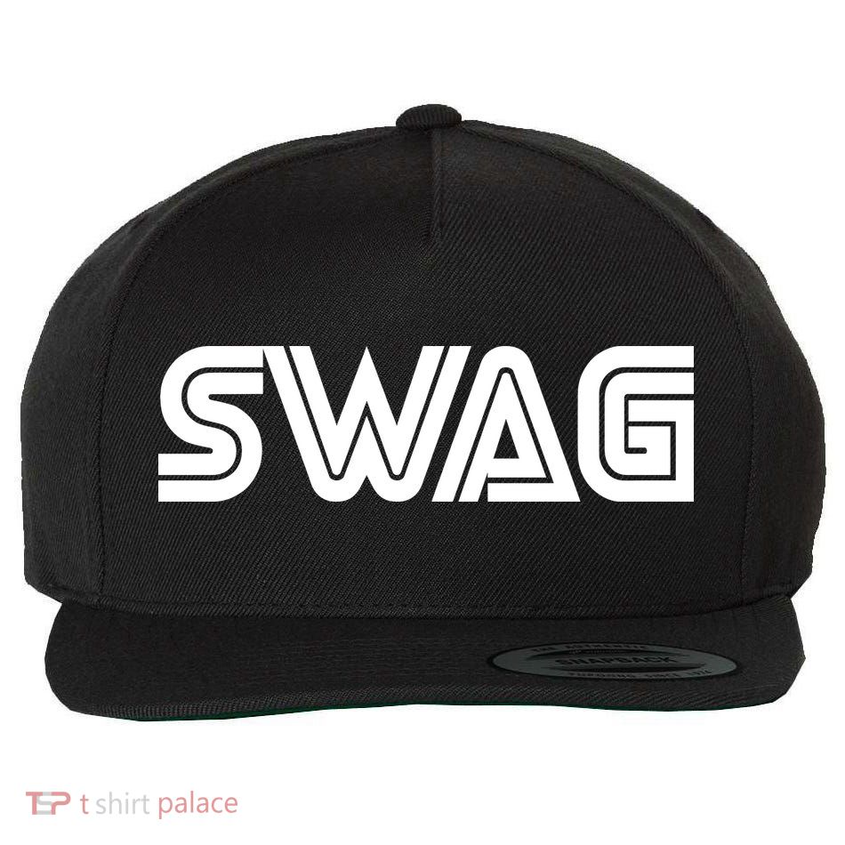 Old School Swag Logo Wool Snapback Cap
