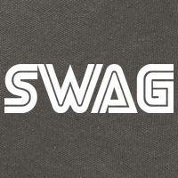 Old School Swag Logo Cotton Canvas Backpack
