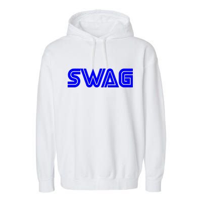 Old School Swag Logo Garment-Dyed Fleece Hoodie