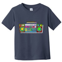 Old School Trippy Boombox Toddler T-Shirt