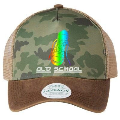 Old School Vintage Sneakers Legacy Tie Dye Trucker Hat