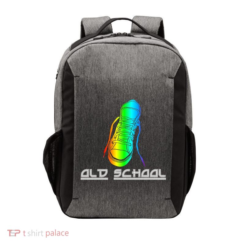 Old School Vintage Sneakers Vector Backpack