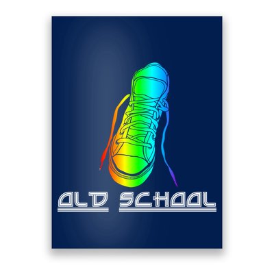 Old School Vintage Sneakers Poster