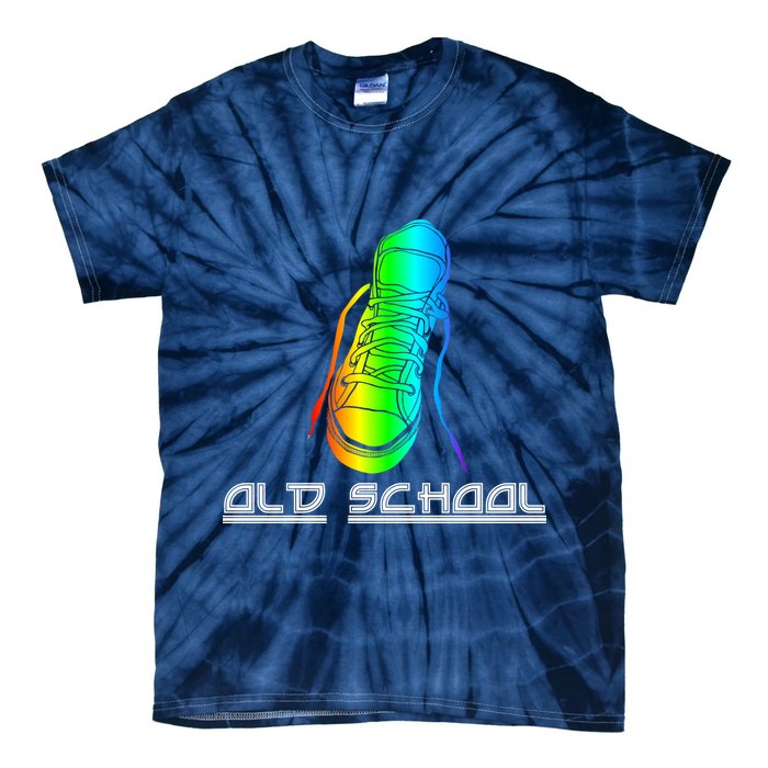 Old School Vintage Sneakers Tie-Dye T-Shirt