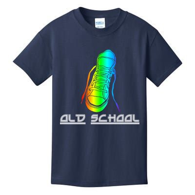 Old School Vintage Sneakers Kids T-Shirt