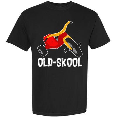 Old Skool Retro Tricycle Bike Trike Toys Garment-Dyed Heavyweight T-Shirt