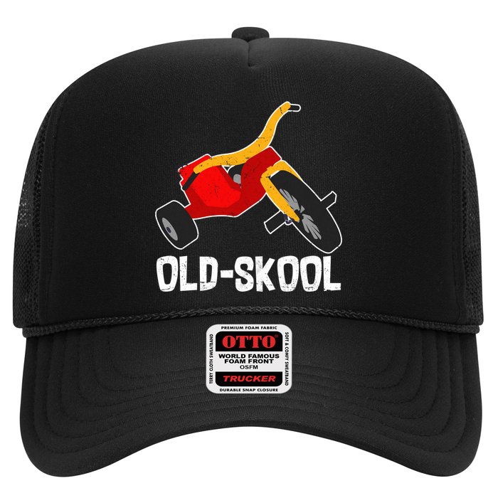 Old Skool Retro Tricycle Bike Trike Toys Trucker Hat
