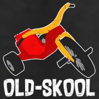 Old Skool Retro Tricycle Bike Trike Toys Trucker Hat