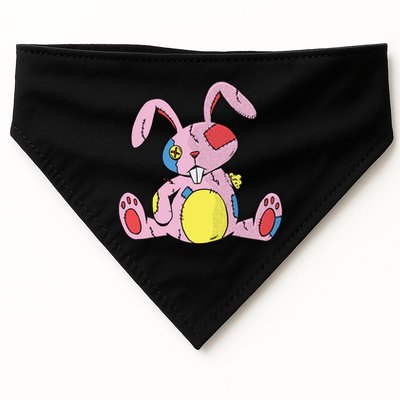 Old Stuffed Rabbit USA-Made Doggie Bandana