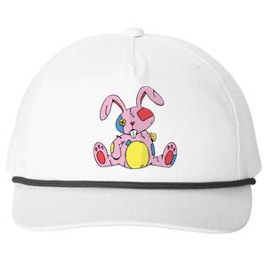 Old Stuffed Rabbit Snapback Five-Panel Rope Hat