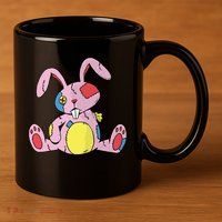 Old Stuffed Rabbit 11oz C Handle Ceramic Mug