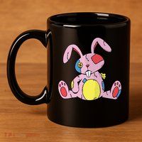 Old Stuffed Rabbit 11oz C Handle Ceramic Mug
