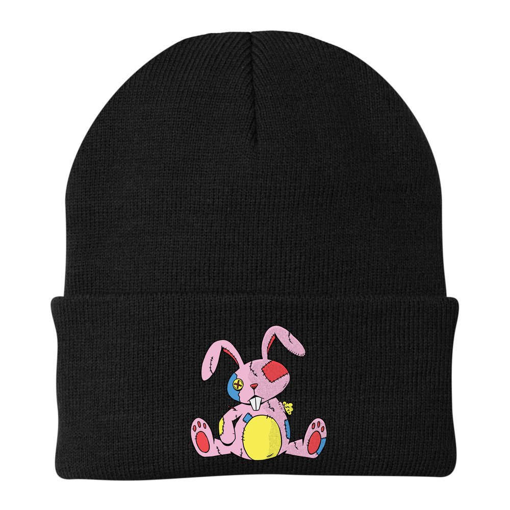 Old Stuffed Rabbit Beanie