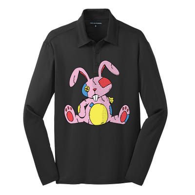 Old Stuffed Rabbit Silk Touch Performance Long Sleeve Polo