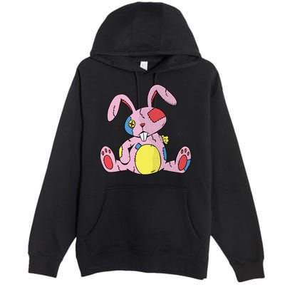 Old Stuffed Rabbit Premium Pullover Hoodie