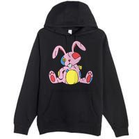 Old Stuffed Rabbit Premium Pullover Hoodie