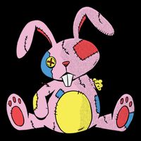 Old Stuffed Rabbit Toddler Fine Jersey T-Shirt