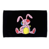 Old Stuffed Rabbit Microfiber Hand Towel