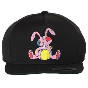 Old Stuffed Rabbit Wool Snapback Cap