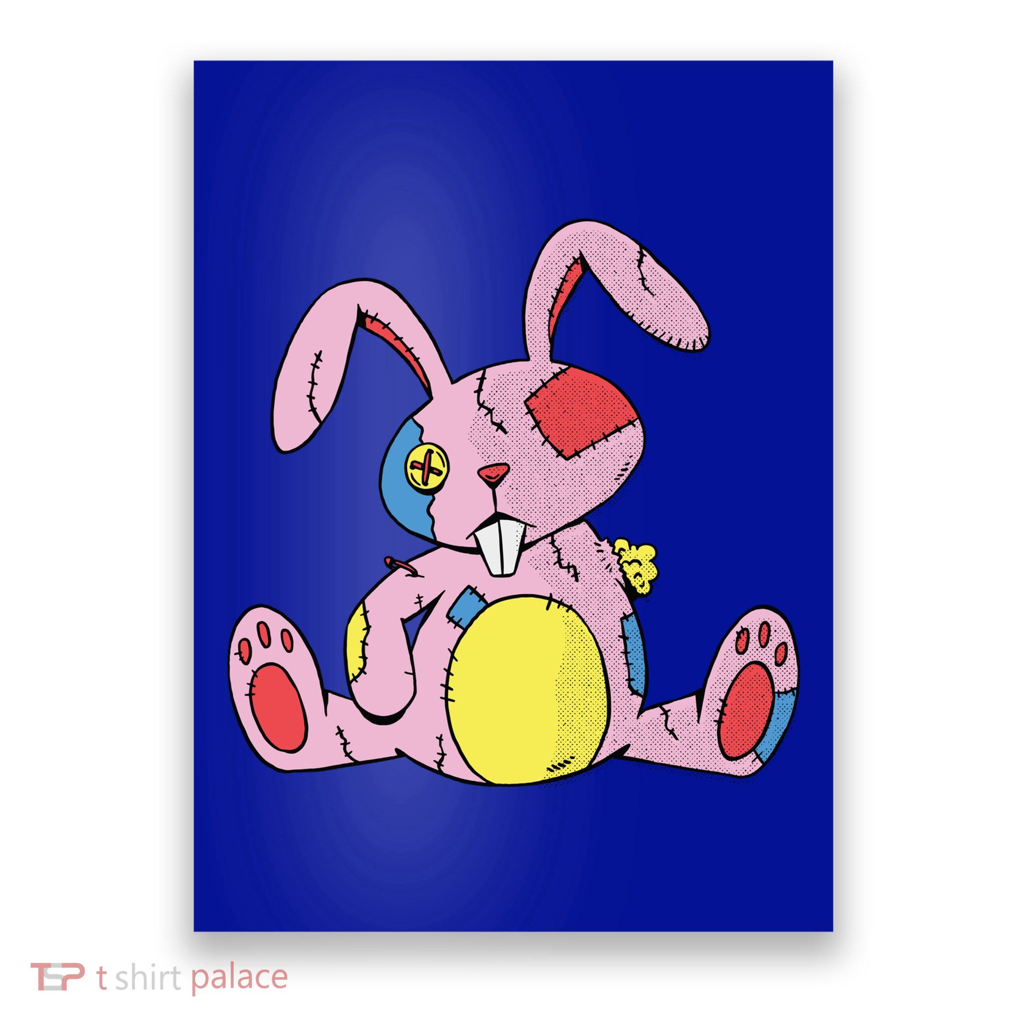 Old Stuffed Rabbit Poster