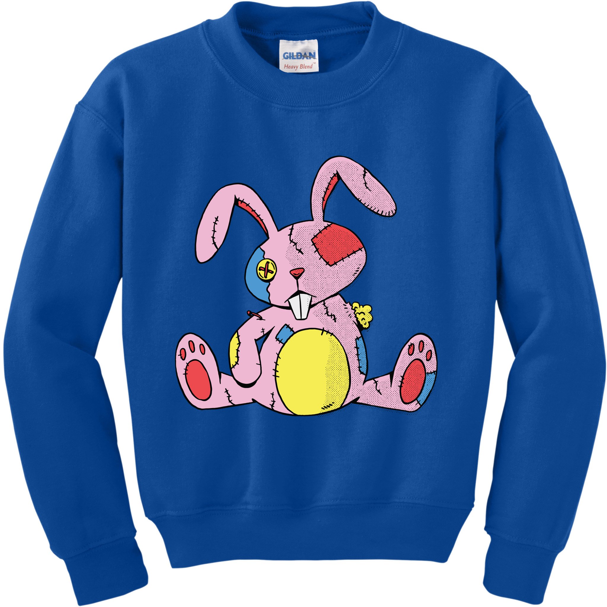 Old Stuffed Rabbit Kids Sweatshirt