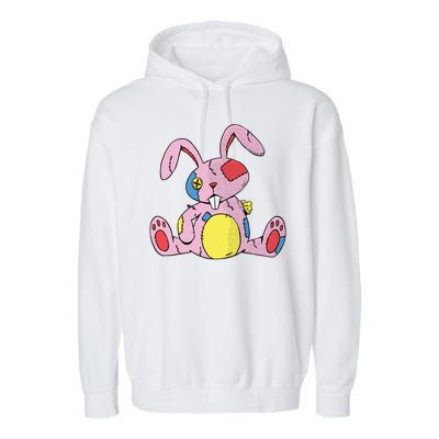 Old Stuffed Rabbit Garment-Dyed Fleece Hoodie