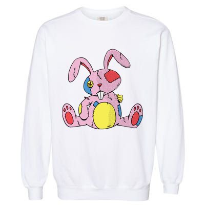 Old Stuffed Rabbit Garment-Dyed Sweatshirt