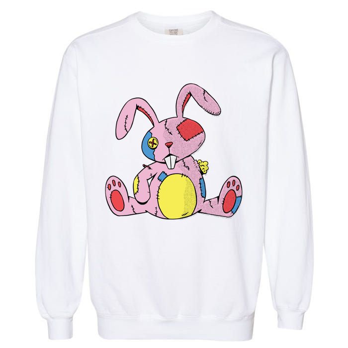 Old Stuffed Rabbit Garment-Dyed Sweatshirt