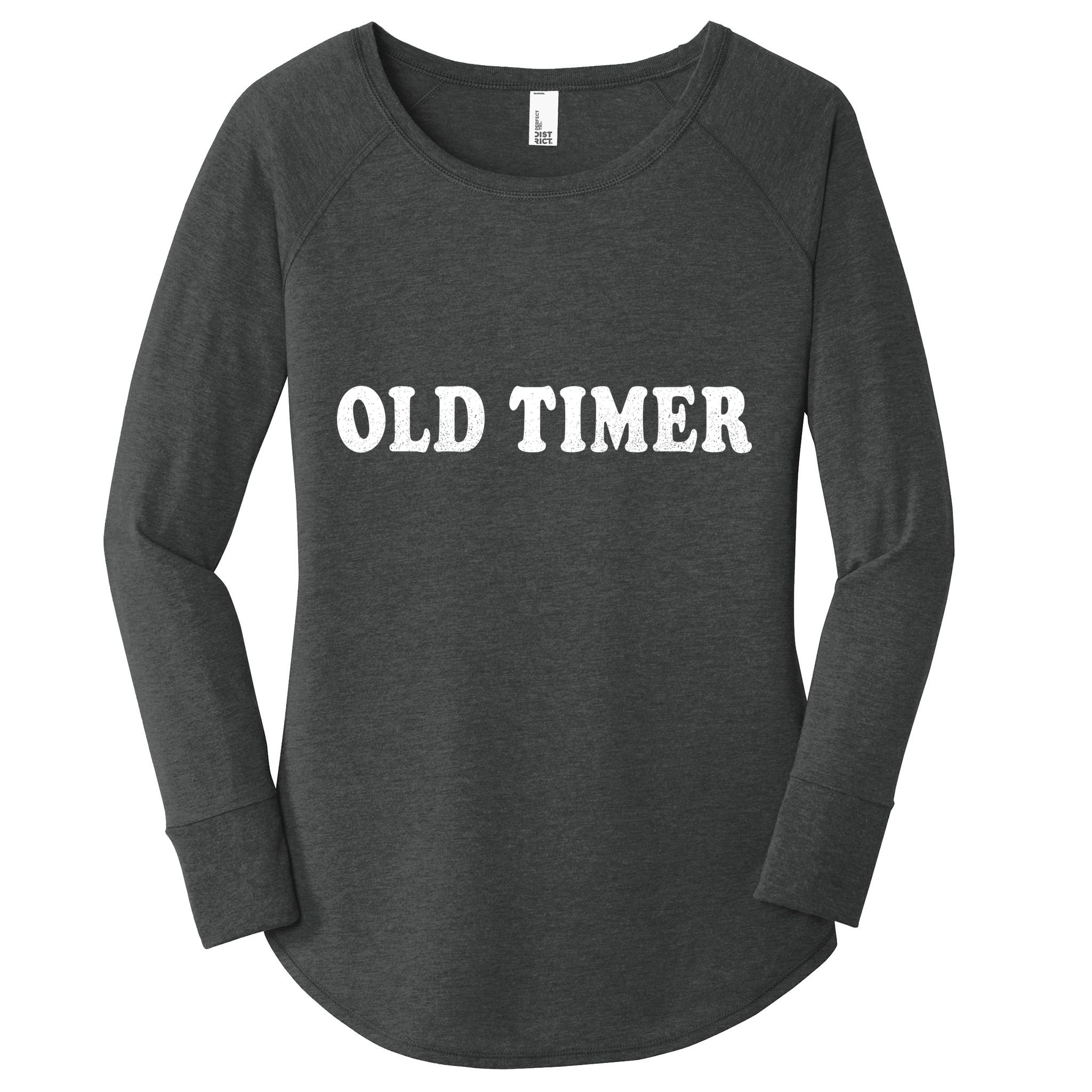 Old Timer Women's Perfect Tri Tunic Long Sleeve Shirt