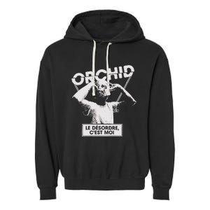 Orchid Le DéSordre CEst Moi New Garment-Dyed Fleece Hoodie