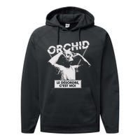 Orchid Le DéSordre CEst Moi New Performance Fleece Hoodie