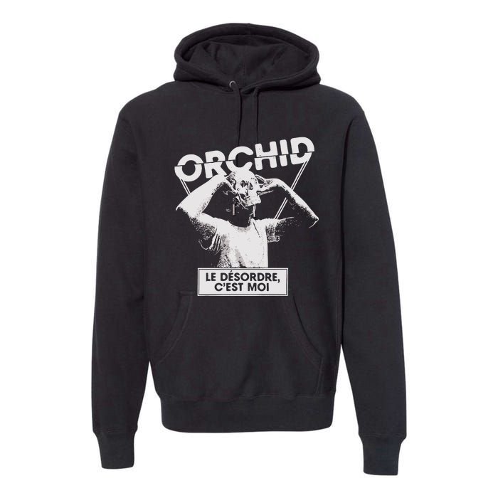 Orchid Le DéSordre CEst Moi New Premium Hoodie