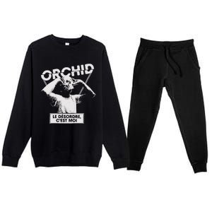 Orchid Le DéSordre CEst Moi New Premium Crewneck Sweatsuit Set