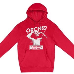 Orchid Le DéSordre CEst Moi New Premium Pullover Hoodie