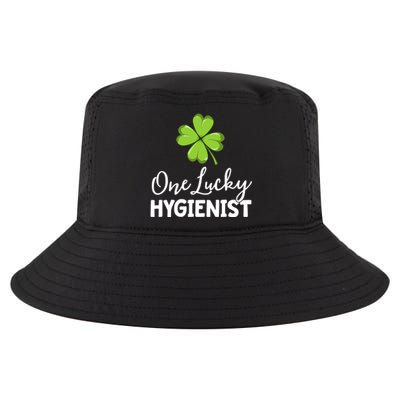 One Lucky Dental Hygienist St Patricks Day Dentist Office Gift Cool Comfort Performance Bucket Hat