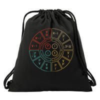 Ohms Law Diagram For Electrical Engineer Drawstring Bag