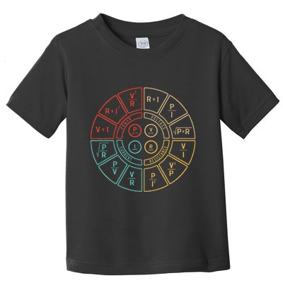 Ohms Law Diagram For Electrical Engineer Toddler T-Shirt