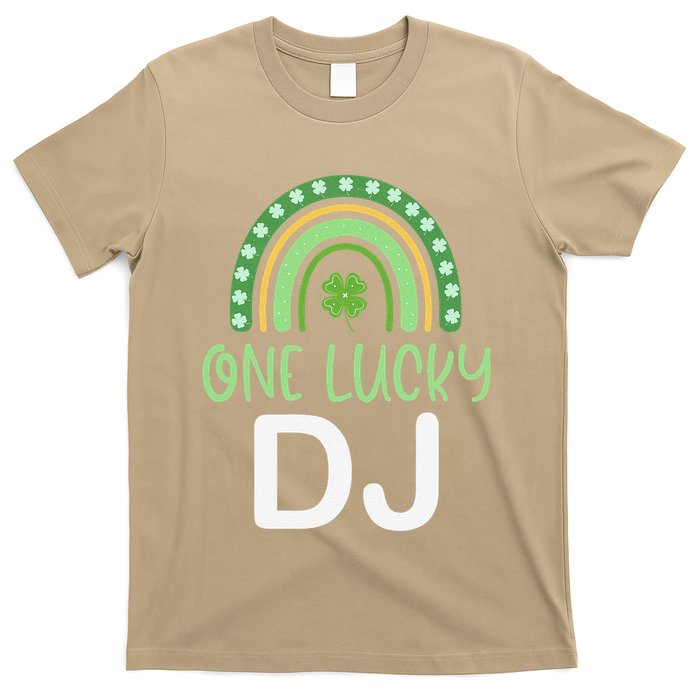 One Lucky Dj Funny St. PatrickS Day Deejay Disc Jockey T-Shirt