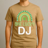 One Lucky Dj Funny St. PatrickS Day Deejay Disc Jockey T-Shirt