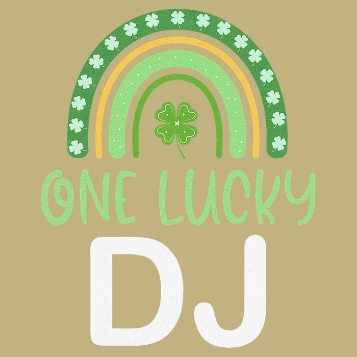 One Lucky Dj Funny St. PatrickS Day Deejay Disc Jockey T-Shirt