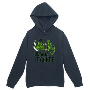 One Lucky Drama Shamrock Teacher St Patrick's Day Meaningful Gift Urban Pullover Hoodie