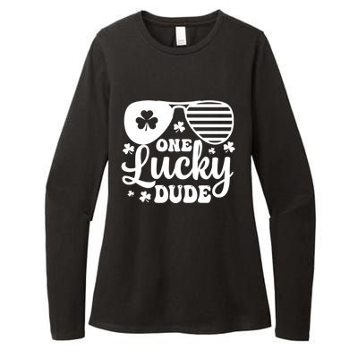 One Lucky Dude St Patrick`s Day Cool Gift Womens CVC Long Sleeve Shirt