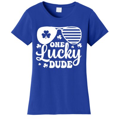 One Lucky Dude St Patrick`s Day Cool Gift Women's T-Shirt