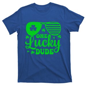 One Lucky Dude St Patrick`s Day Gift T-Shirt