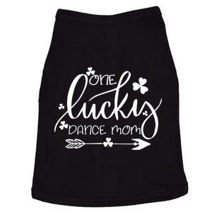 One Lucky Dance Mom St Patricks Day Women Mama Irish Gift Doggie Tank