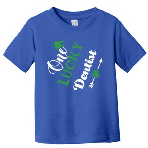 One Lucky Dentist St Patrick’s Day Party Costume Cool Gift Toddler T-Shirt