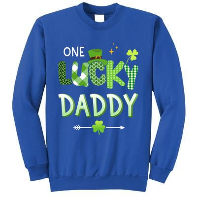 One Lucky Daddy For St Patricks Day Family Dad Gift Sweatshirt