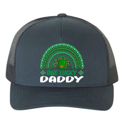 One Lucky Daddy Gift St Patrick's Day Funny For Daddy Gift Yupoong Adult 5-Panel Trucker Hat